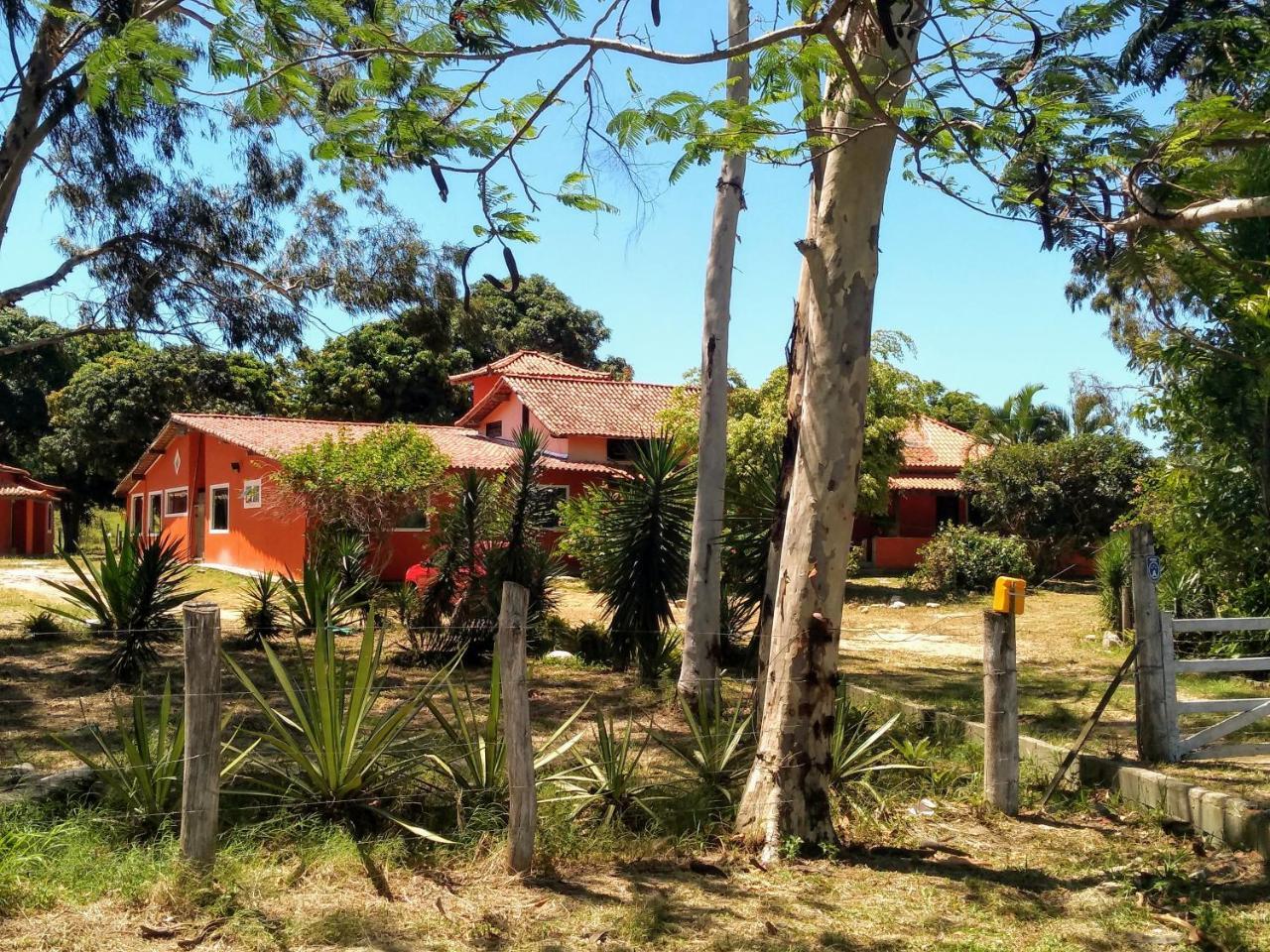 Hostel E Camping Casa Laranja Búzios Esterno foto